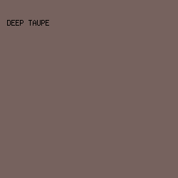 76625E - Deep Taupe color image preview