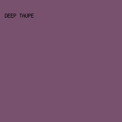 77516d - Deep Taupe color image preview