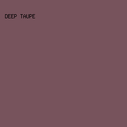 77535C - Deep Taupe color image preview
