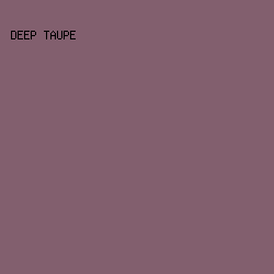 825f6e - Deep Taupe color image preview