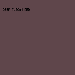 5F464B - Deep Tuscan Red color image preview
