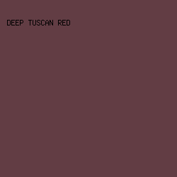 623d44 - Deep Tuscan Red color image preview