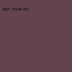 65434E - Deep Tuscan Red color image preview