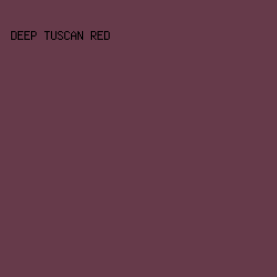 663A4A - Deep Tuscan Red color image preview