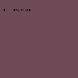 6D4A56 - Deep Tuscan Red color image preview