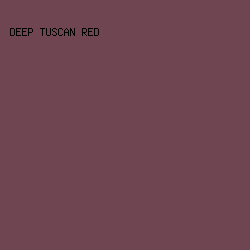 6E4551 - Deep Tuscan Red color image preview