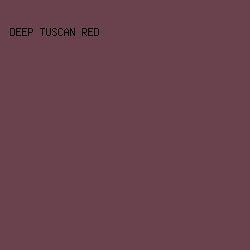 6a424d - Deep Tuscan Red color image preview