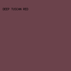 6b424b - Deep Tuscan Red color image preview