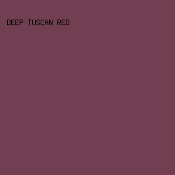 713f51 - Deep Tuscan Red color image preview