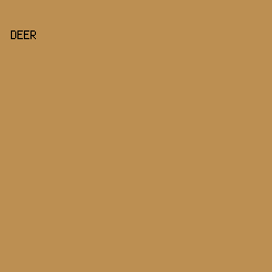 BC8F52 - Deer color image preview