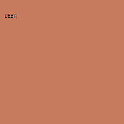 C67B5C - Deer color image preview