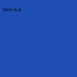 1E4EB3 - Denim Blue color image preview