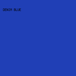 203fb6 - Denim Blue color image preview