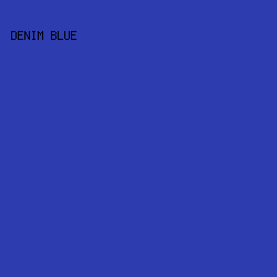 2d3caf - Denim Blue color image preview