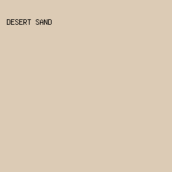 DCCBB5 - Desert Sand color image preview