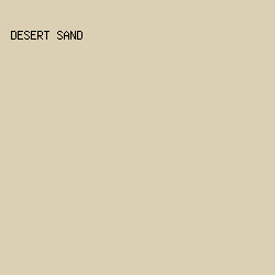 DCD0B4 - Desert Sand color image preview