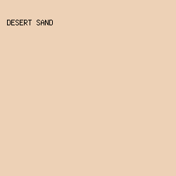 EDD1B6 - Desert Sand color image preview