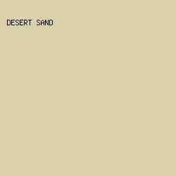 dad0ac - Desert Sand color image preview