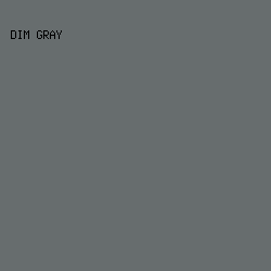676D6E - Dim Gray color image preview