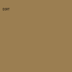 9B7E51 - Dirt color image preview