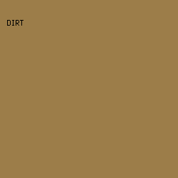 9C7D49 - Dirt color image preview
