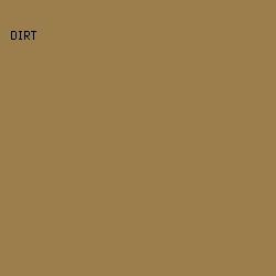 9b7e4b - Dirt color image preview
