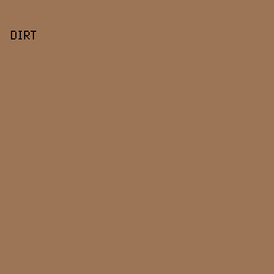 9c7456 - Dirt color image preview
