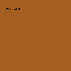 A55E21 - Dirty Brown color image preview