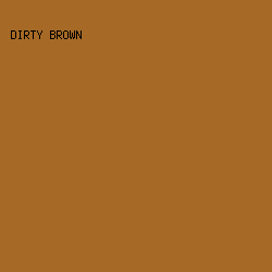 A66A26 - Dirty Brown color image preview