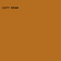 B56E20 - Dirty Brown color image preview
