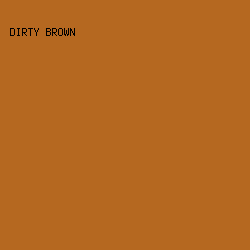b56820 - Dirty Brown color image preview