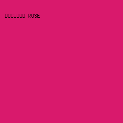 d9196c - Dogwood Rose color image preview