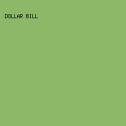 8CB868 - Dollar Bill color image preview