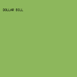 8DB75C - Dollar Bill color image preview