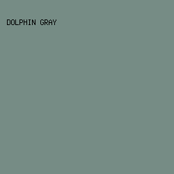 768c85 - Dolphin Gray color image preview