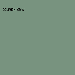 78937f - Dolphin Gray color image preview