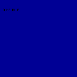 000095 - Duke Blue color image preview