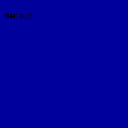 00009c - Duke Blue color image preview