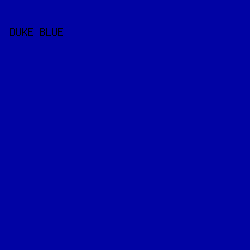 0103a4 - Duke Blue color image preview