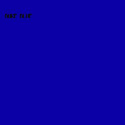 0b00a5 - Duke Blue color image preview