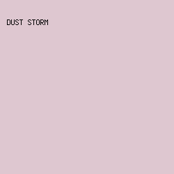 DEC7D0 - Dust Storm color image preview