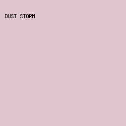 E0C6D0 - Dust Storm color image preview