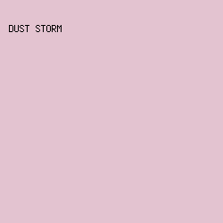 E3C3D0 - Dust Storm color image preview