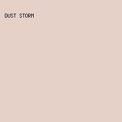E6D1C8 - Dust Storm color image preview