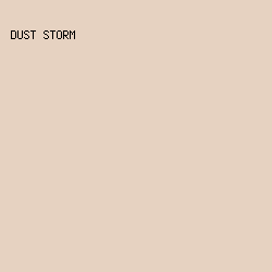 E6D2C1 - Dust Storm color image preview