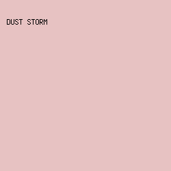 E7C2C2 - Dust Storm color image preview