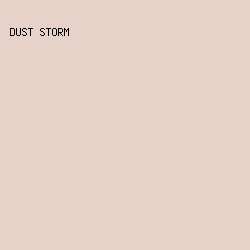 E7D2C9 - Dust Storm color image preview