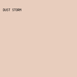 E8CDBD - Dust Storm color image preview