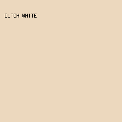 ECD8BE - Dutch White color image preview