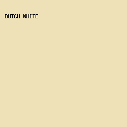 EEE1B7 - Dutch White color image preview